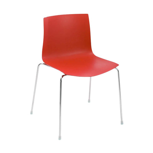 Catifa 46 Chair Unicolored Frame Chrome